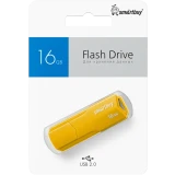 USB Flash накопитель 16Gb SmartBuy Clue Yellow (SB16GBCLU-Y)
