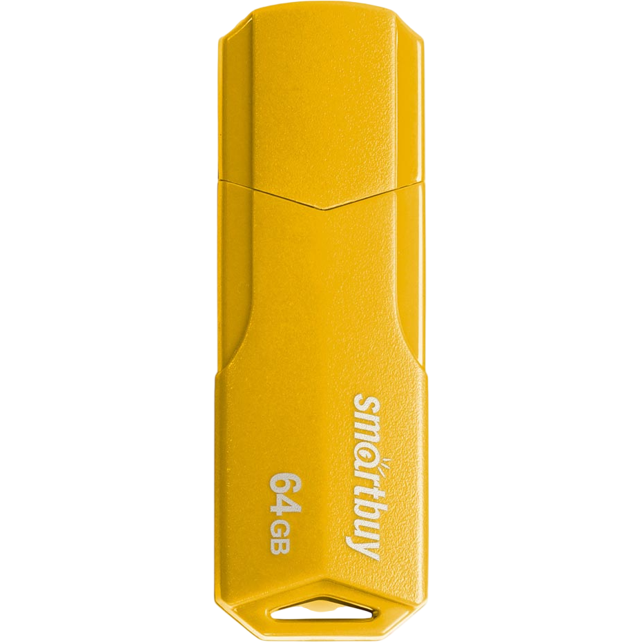 USB Flash накопитель 64Gb SmartBuy Clue Yellow (SB64GBCLU-Y) - фото 3
