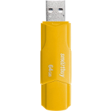 USB Flash накопитель 64Gb SmartBuy Clue Yellow (SB64GBCLU-Y)