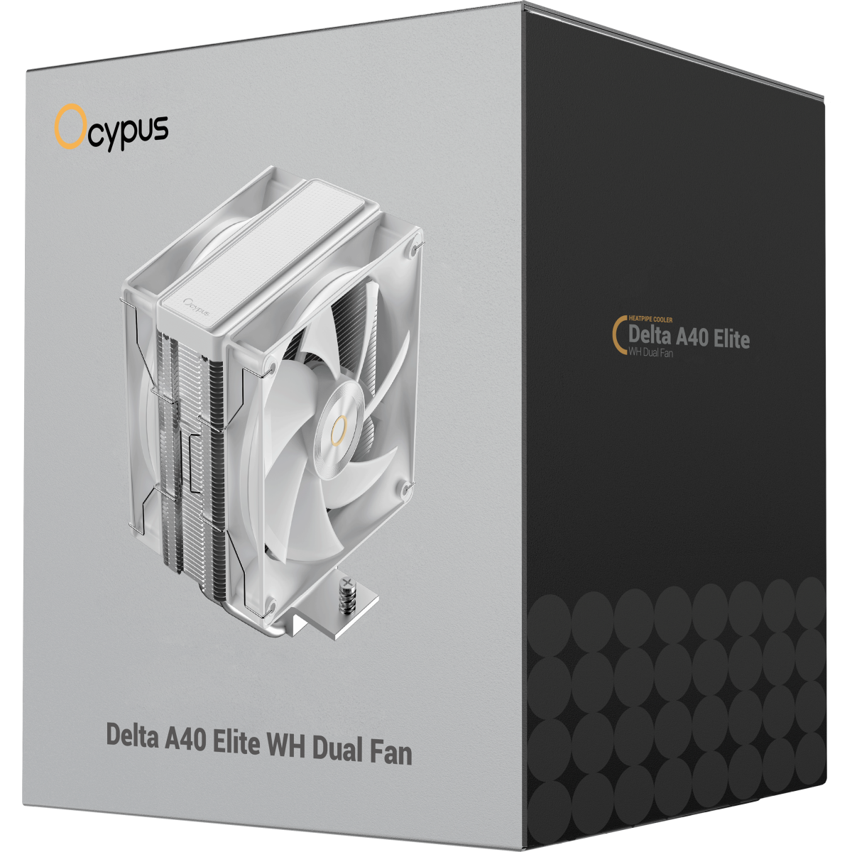 Кулер Ocypus Delta A40 Elite Dual Fan WH - Delta-A40-WH2NNWN00X-GL - фото 10