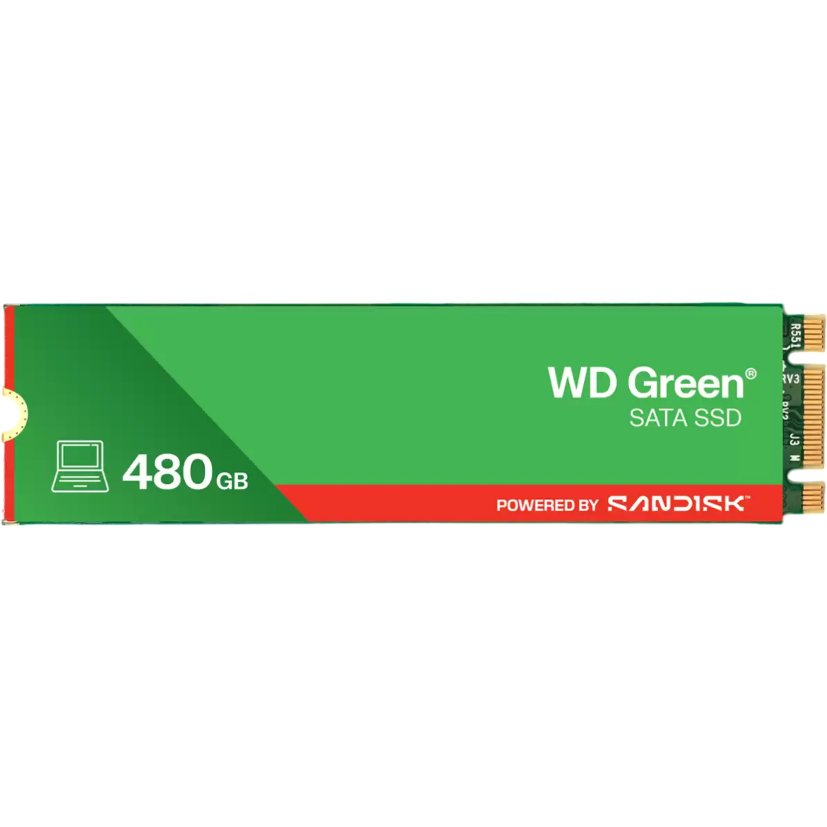 Накопитель SSD 480GB WD Green (WDS480G3G0B)