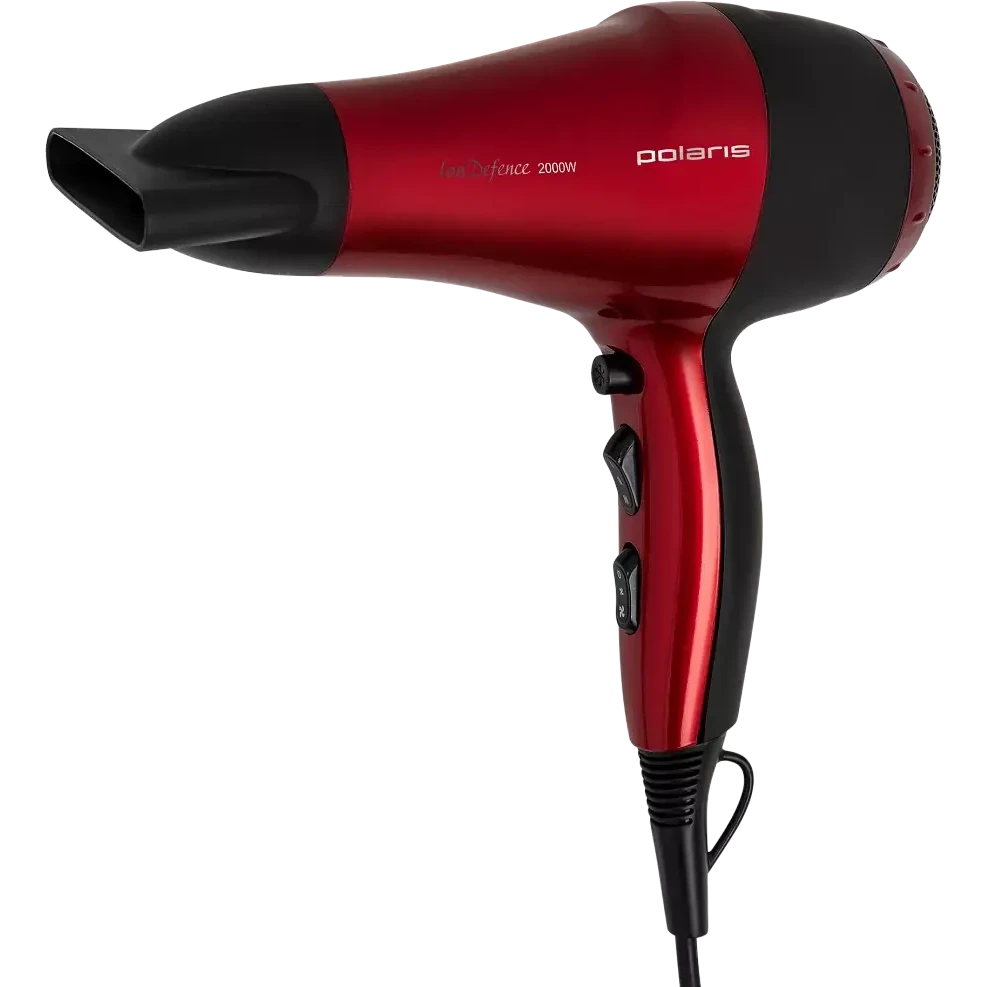 Фен Polaris PHD2077I Red/Black - фото 2