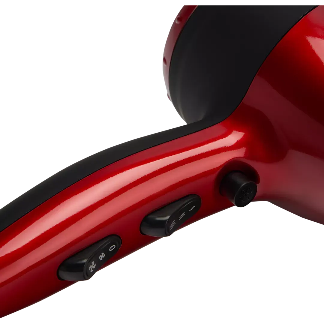 Фен Polaris PHD2077I Red/Black - фото 5