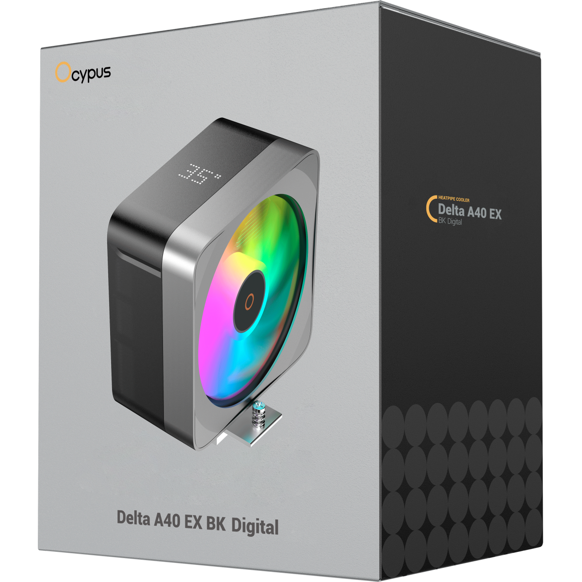 Кулер Ocypus Delta A40 EX Digital BK ARGB - Delta-A40-BK1NAWD00E-GL - фото 10