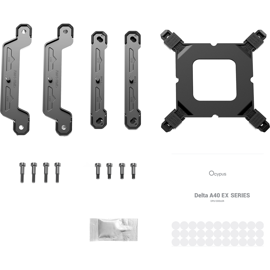 Кулер Ocypus Delta A40 EX Digital WH ARGB - Delta-A40-WH1NAWD00E-GL - фото 8