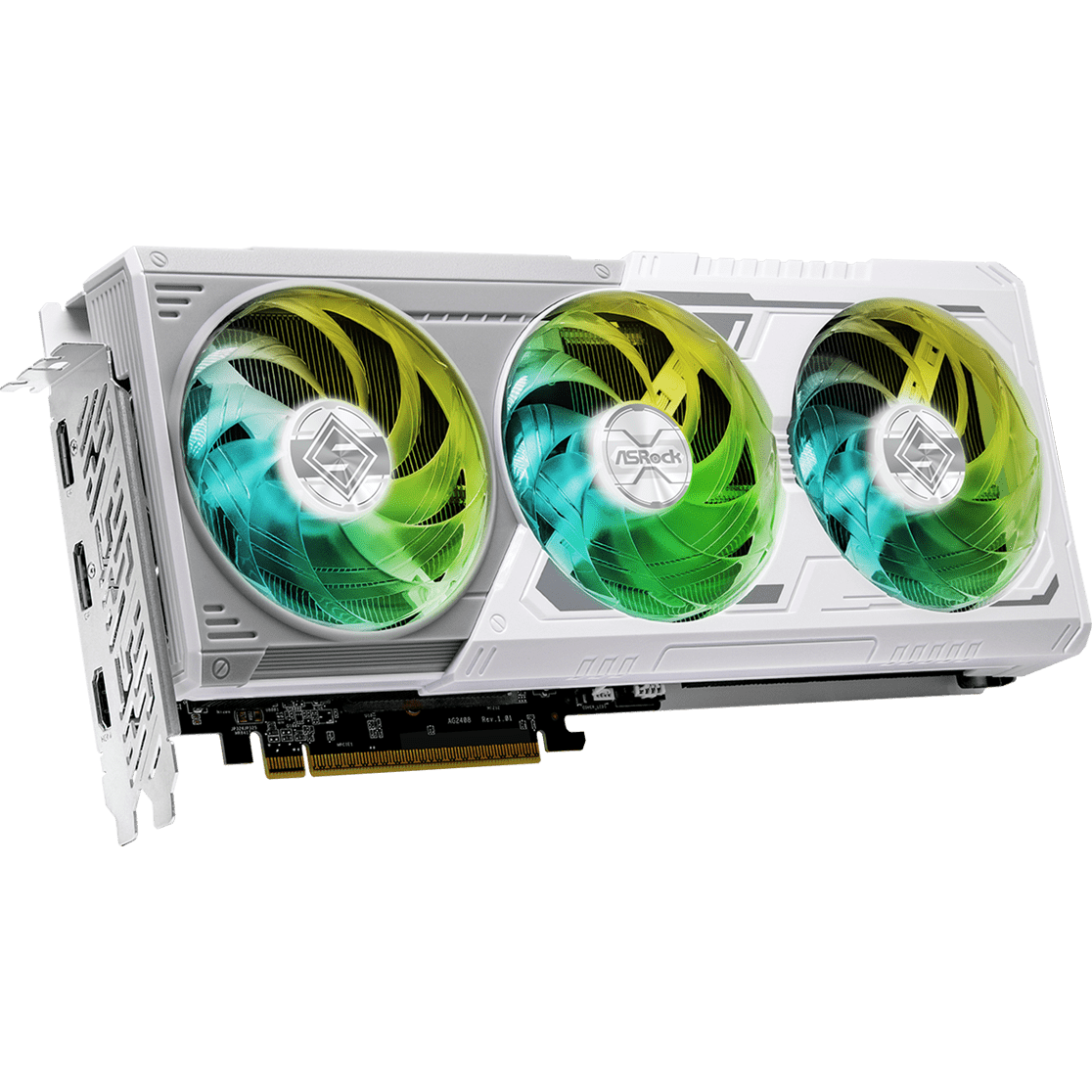Видеокарта AMD Radeon RX 9060 XT ASRock Steel Legend OC 16GB (RX9060XT SL 16GO) - фото 2