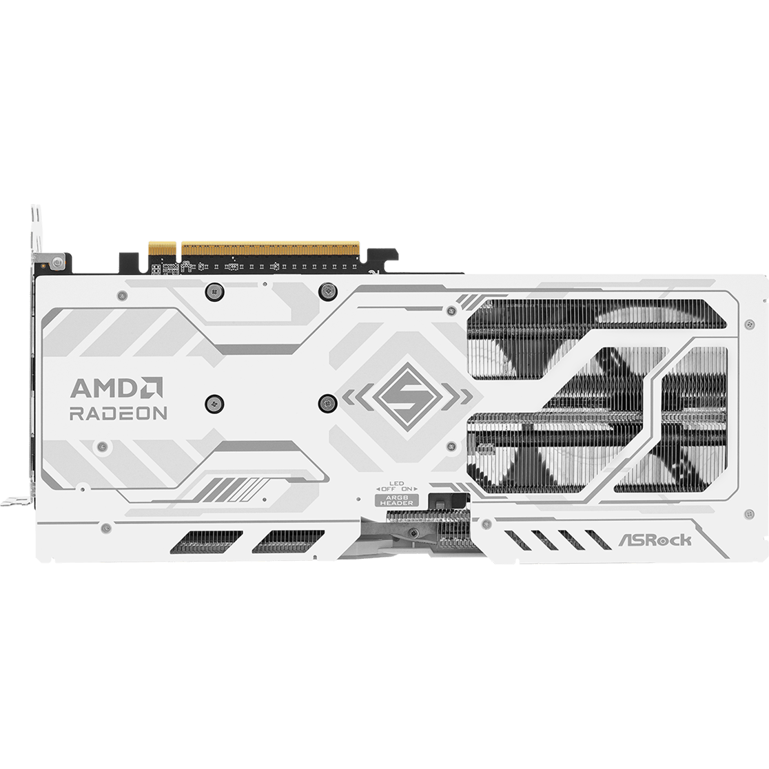 Видеокарта AMD Radeon RX 9060 XT ASRock Steel Legend OC 16GB (RX9060XT SL 16GO) - фото 4