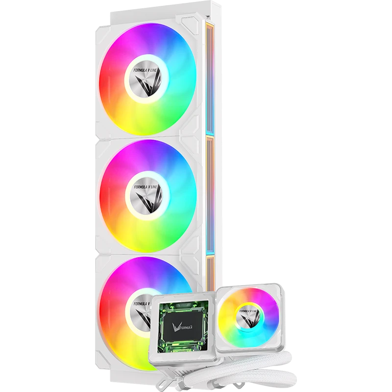 Система жидкостного охлаждения Formula Cryo Wing Digi 360 ARGB White - Cryo Wing Digi 360 WH - фото 3