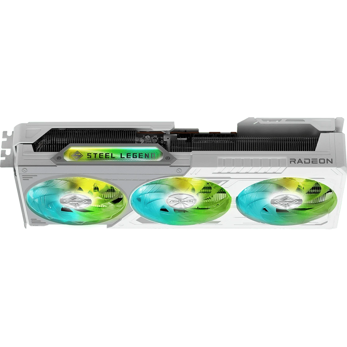 Видеокарта AMD Radeon RX 9070 XT ASRock Steel Legend 16Gb (RX9070XT SL 16G) - фото 4