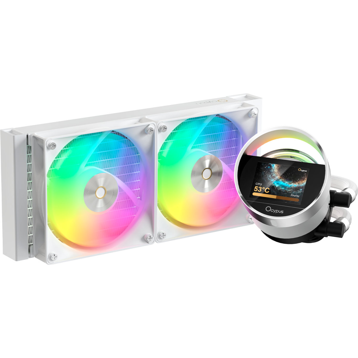 Система жидкостного охлаждения Ocypus Sigma L24 ARGB WH