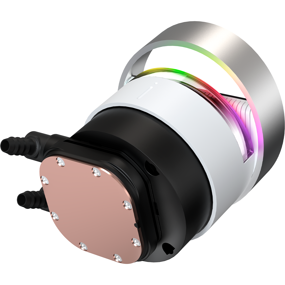 Система жидкостного охлаждения Ocypus Sigma L24 ARGB WH - Sigma-L24-WH2AAWWN00X-GL - фото 3