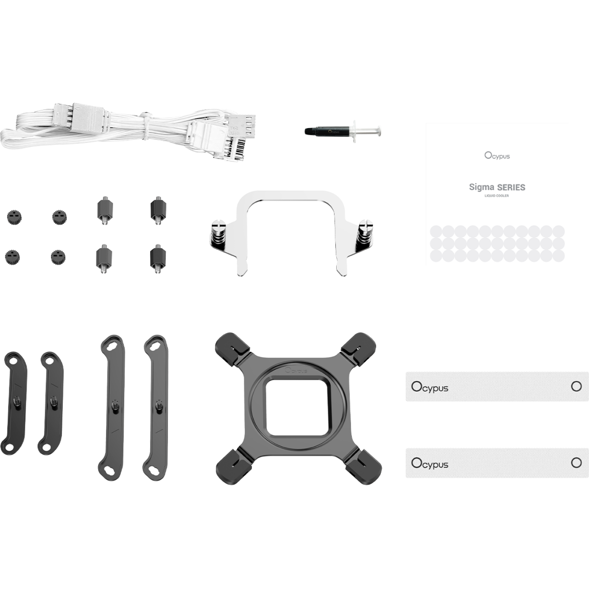 Система жидкостного охлаждения Ocypus Sigma L36 ARGB WH - Sigma-L36-WH3AAWWN00X-GL - фото 6