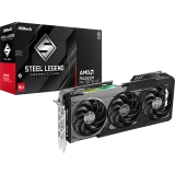 Видеокарта AMD Radeon RX 9070 XT ASRock Steel Legend Dark 16Gb (RX9070XT SLD 16G)