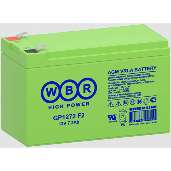 Аккумуляторная батарея WBR GP1272 F2