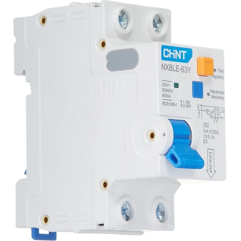 Автоматический выключатель дифференциального тока CHINT 105541 - фото 3