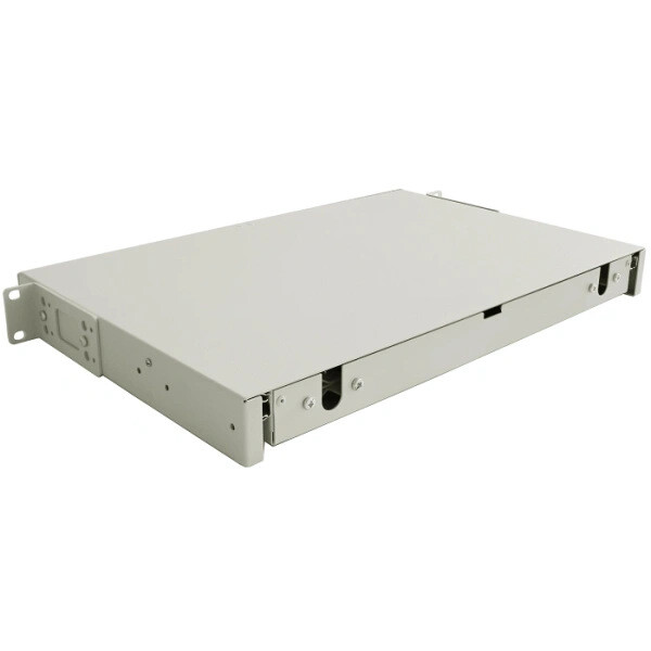 Оптический кросс TELCORD КСв-16-1U 16-ST/MM-16-ST/UPC-MM50(OM4)-1-КУ-GY