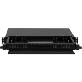 Оптический кросс NIKOMAX NMF-RP08LCUM2-TS-P1-1U-BK