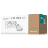 Система жидкостного охлаждения DeepCool LE240 V2 PURE WH (R-LE240PURE-WHLNMD-G-1)