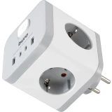 Сетевой разветвитель Buro BU-PW3UC-W