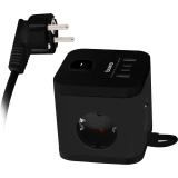 Сетевой удлинитель Buro BU-PC3.1UС-B