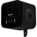 Сетевой удлинитель Buro BU-PC3.1UС-PLUS-B