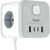 Сетевой удлинитель Buro BU-PC3.1UС-W