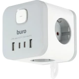 Сетевой удлинитель Buro BU-PC3.1UС-W