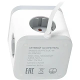 Сетевой удлинитель Buro BU-PC3.1UС-W