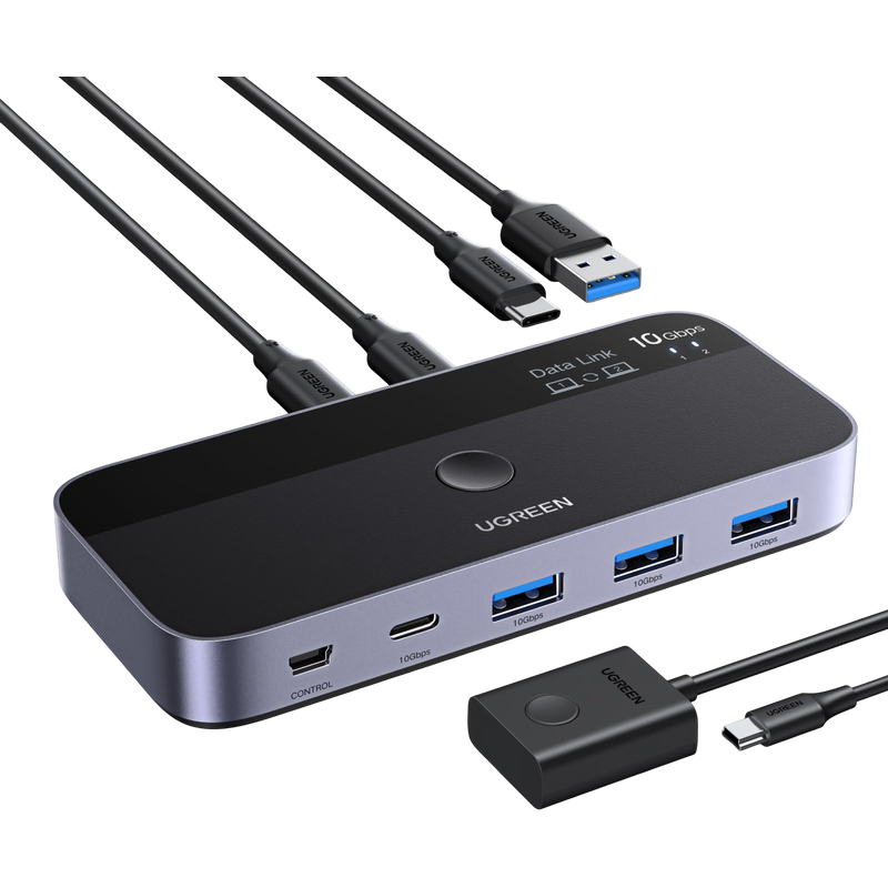 KVM переключатель UGREEN CM691 (45784)