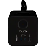 Сетевой удлинитель Buro BU-PTE4.1UC-Plus-B
