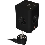 Сетевой удлинитель Buro BU-PTE4.1UC-Plus-B