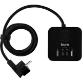 Сетевой удлинитель Buro BU-PTE4.1UC-Plus-B