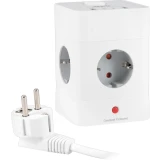 Сетевой удлинитель Buro BU-PTE4.1UC-W