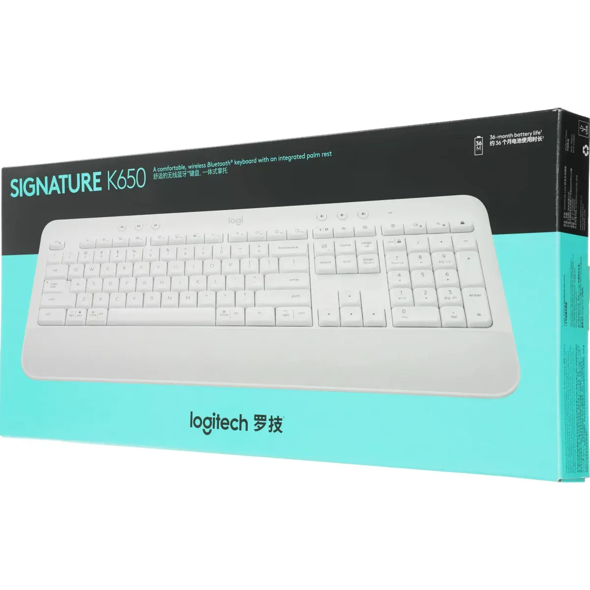 Клавиатура Logitech Signature K650 White (920-010986) - фото 15