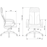 Офисное кресло Бюрократ CH-608 Fabric Beige (CH-608/FABRIC-BEIGE)