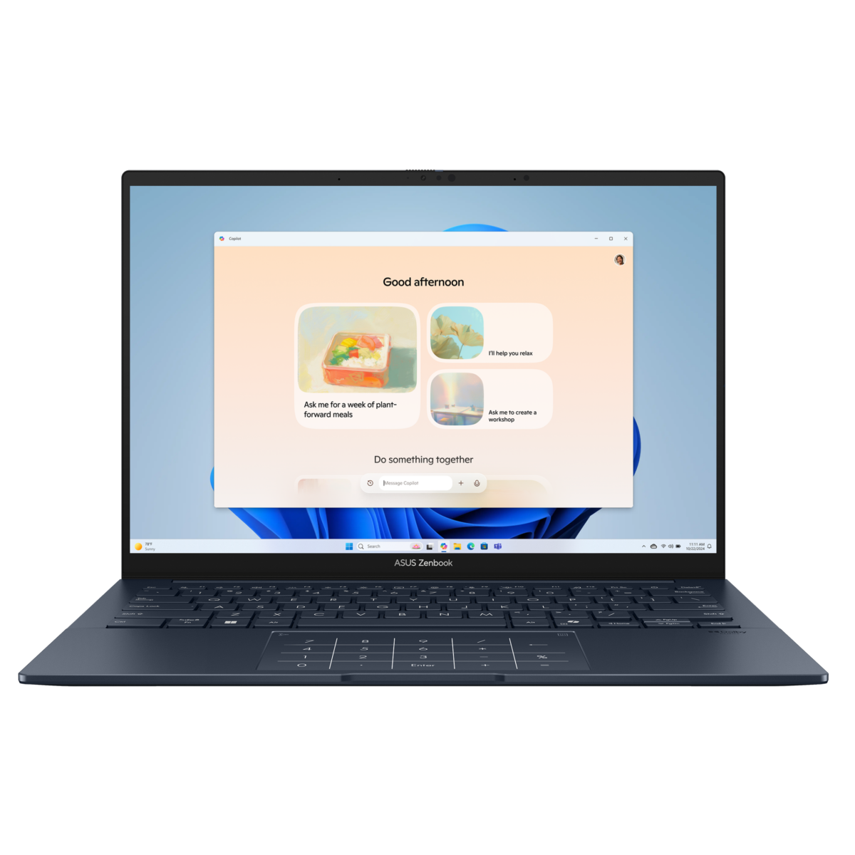 Ноутбук ASUS UX3405CA Zenbook 14 Ponder Blue (PP528) - UX3405CA-PP528