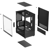 ..... Корпус XASTRA Q300M 3FRGB Black Б/У царапина на тыльной стороне (Q300M-3FC12F)