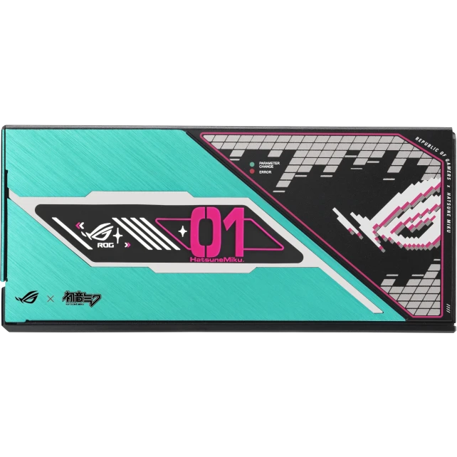 Блок питания 1200W ASUS ROG Thor Platinum III Hatsune Miku Edition - 90YE00V6-B0NA00 - фото 6