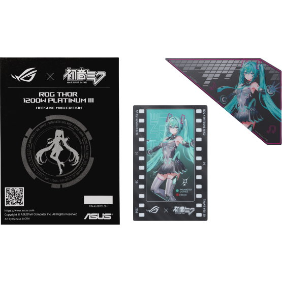 Блок питания 1200W ASUS ROG Thor Platinum III Hatsune Miku Edition - 90YE00V6-B0NA00 - фото 10