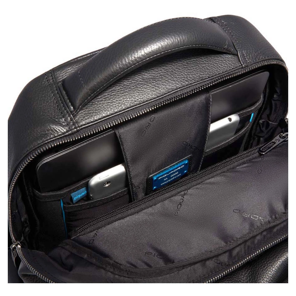 Рюкзак для ноутбука Piquadro Laptop Backpack 15.6 Black (CA3444MOS/N) - фото 4
