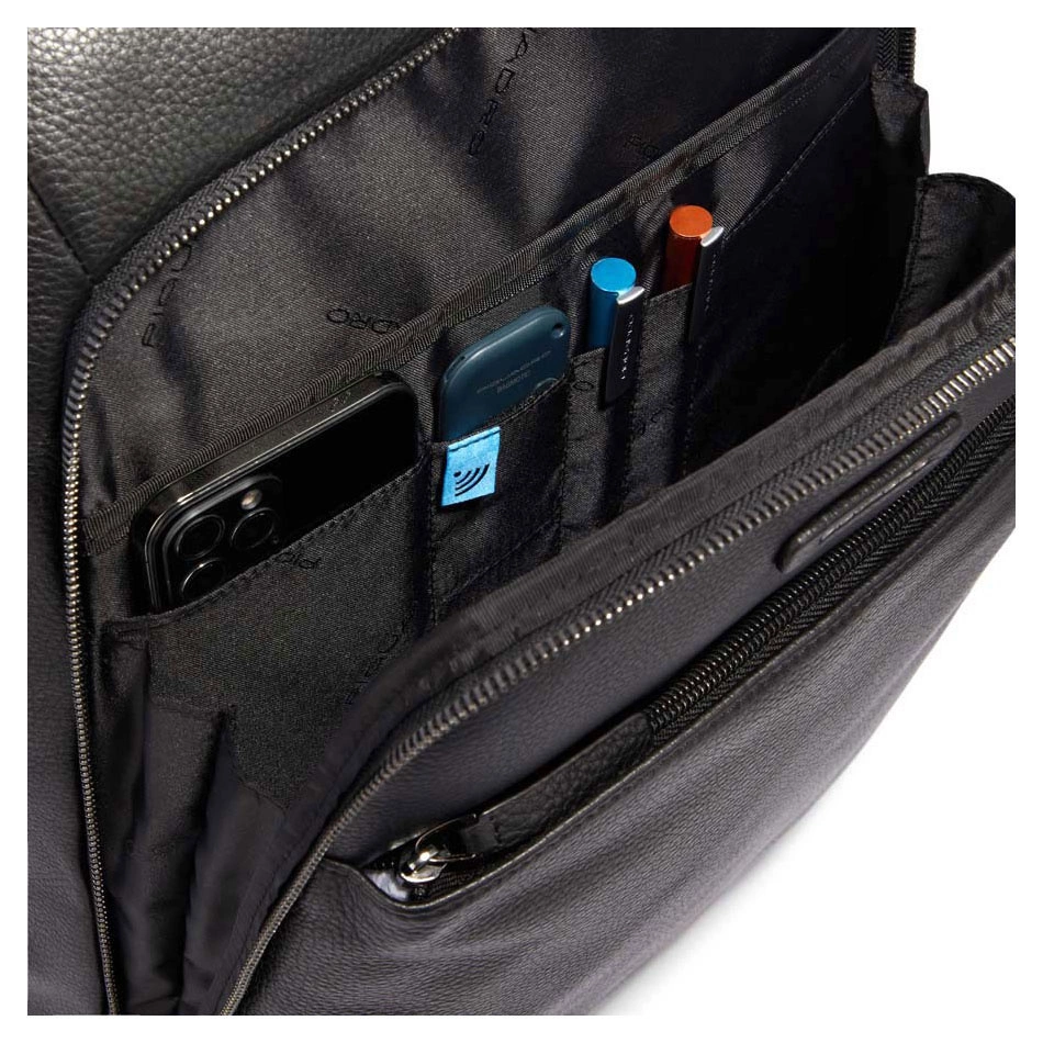 Рюкзак для ноутбука Piquadro Laptop Backpack 15.6 Black (CA3444MOS/N) - фото 5