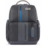 Рюкзак для ноутбука Piquadro 15.6" Fast-Check Backpack Blue/Grey (CA4550UB00BM/NGR)