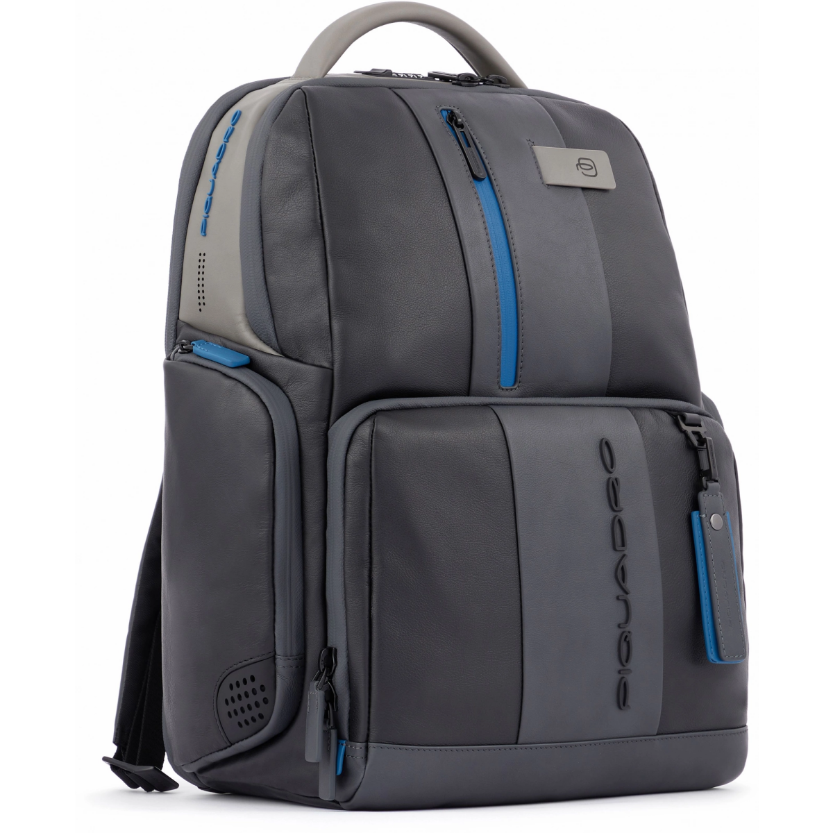 Рюкзак для ноутбука Piquadro 15.6" Fast-Check Backpack Blue/Grey (CA4550UB00BM/NGR) - фото 2