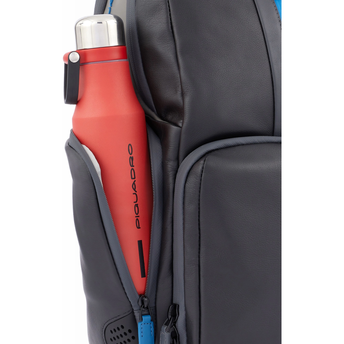 Рюкзак для ноутбука Piquadro 15.6" Fast-Check Backpack Blue/Grey (CA4550UB00BM/NGR) - фото 8