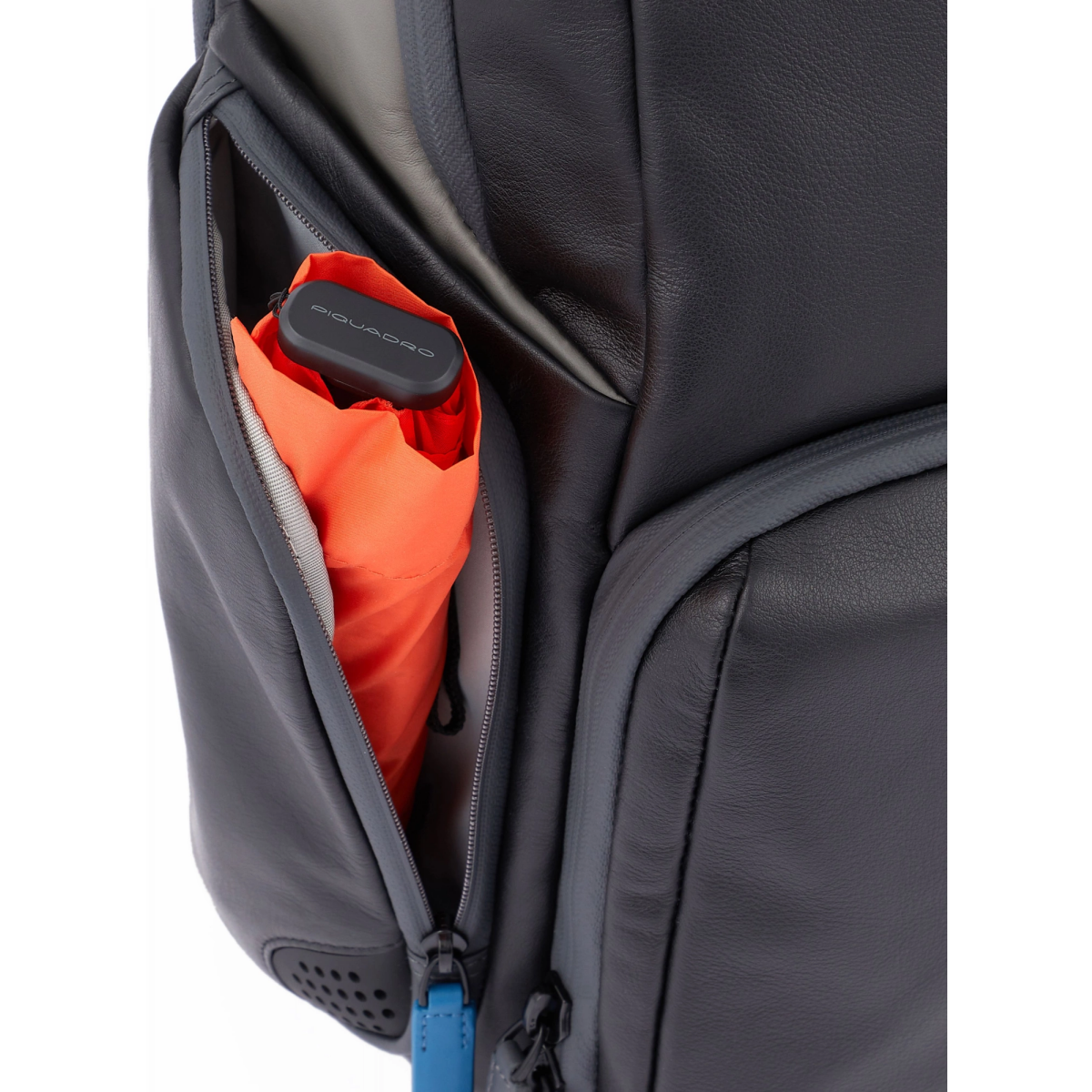 Рюкзак для ноутбука Piquadro 15.6" Fast-Check Backpack Blue/Grey (CA4550UB00BM/NGR) - фото 9