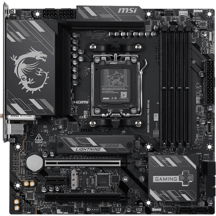 Материнская плата MSI B850M GAMING PRO WIFI6E