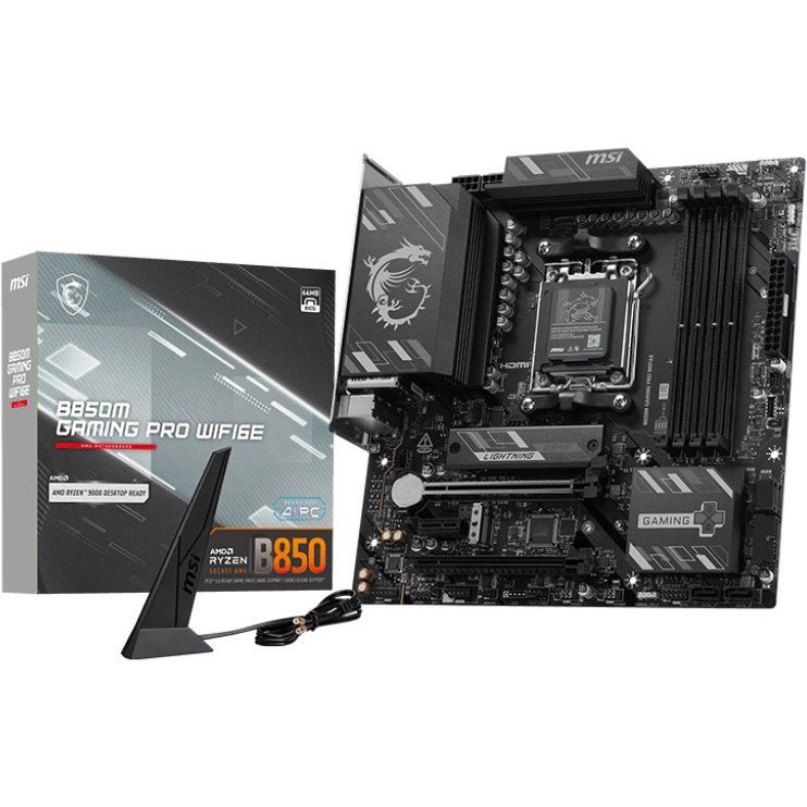 Материнская плата MSI B850M GAMING PRO WIFI6E - фото 5