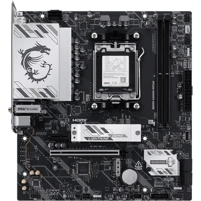 Материнская плата MSI B850M GAMING WIFI6E