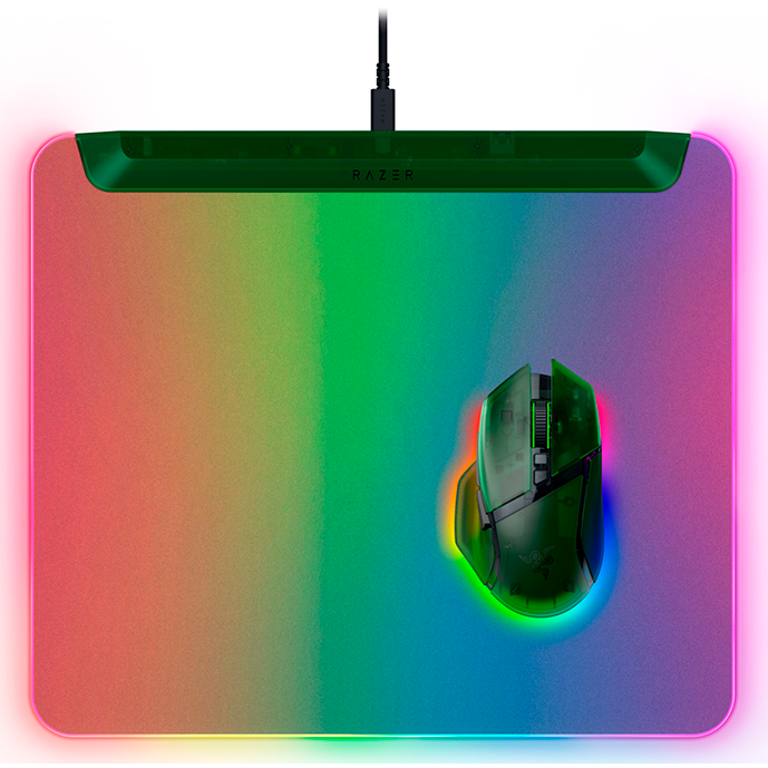 Коврик для мыши Razer Firefly V2 Pro Phantom Green Edition - RZ02-04920300-R3M1 - фото 2