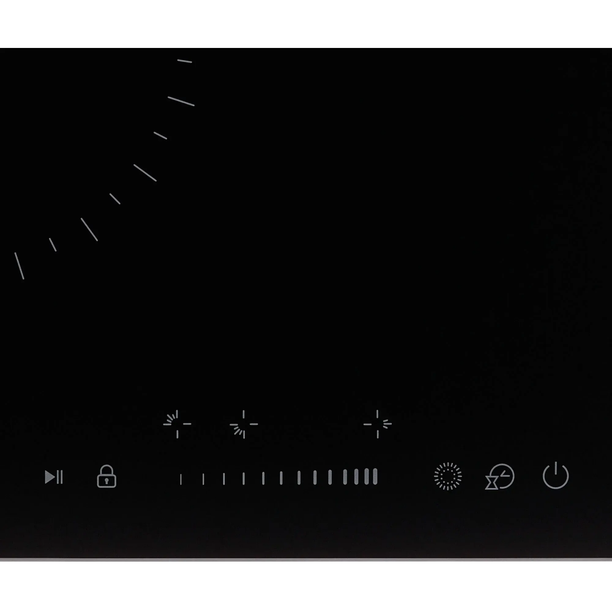Электрическая варочная панель KRONA ZAUBER 45 BL 1DZTS - КА-00005755 - фото 4